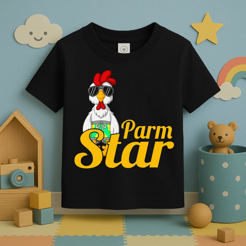 Parmstar Funny Chicken Parm Parmigiana Toddler T-Shirt