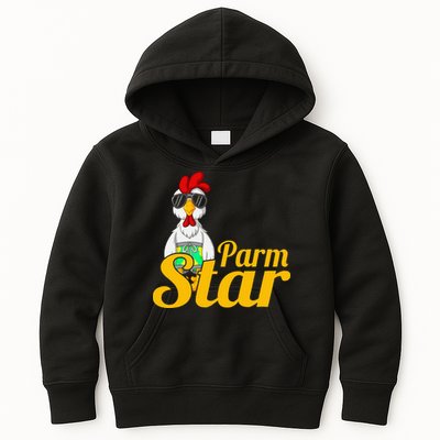 Parmstar Funny Chicken Parm Parmigiana Kids Hoodie