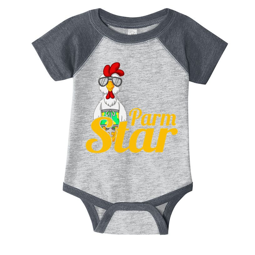 Parmstar Funny Chicken Parm Parmigiana Infant Baby Jersey Bodysuit