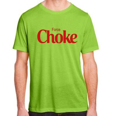 Psychic Force Choke Funny Scifi Logo Parody Adult ChromaSoft Performance T-Shirt