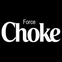Psychic Force Choke Funny Scifi Logo Parody Drawstring Bag