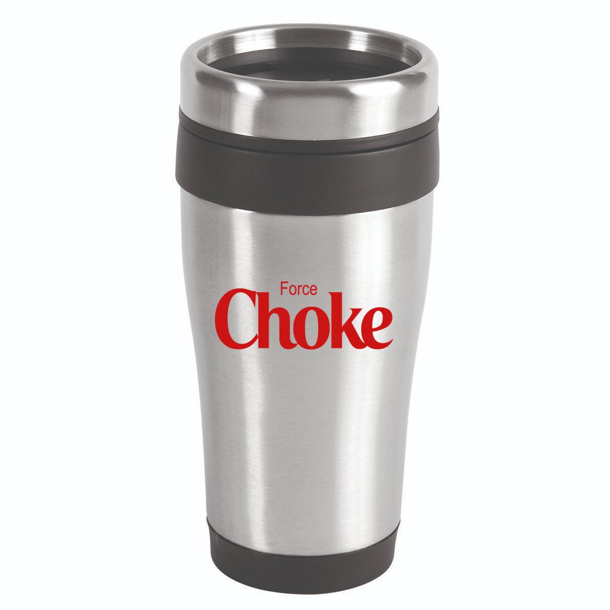 Psychic Force Choke Funny Scifi Logo Parody 16oz Travel Tumbler