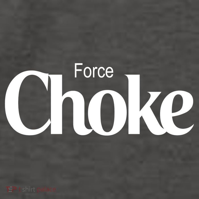 Psychic Force Choke Funny Scifi Logo Parody Vector Backpack