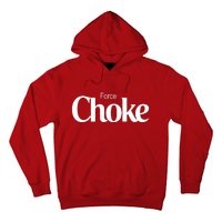 Psychic Force Choke Funny Scifi Logo Parody Hoodie