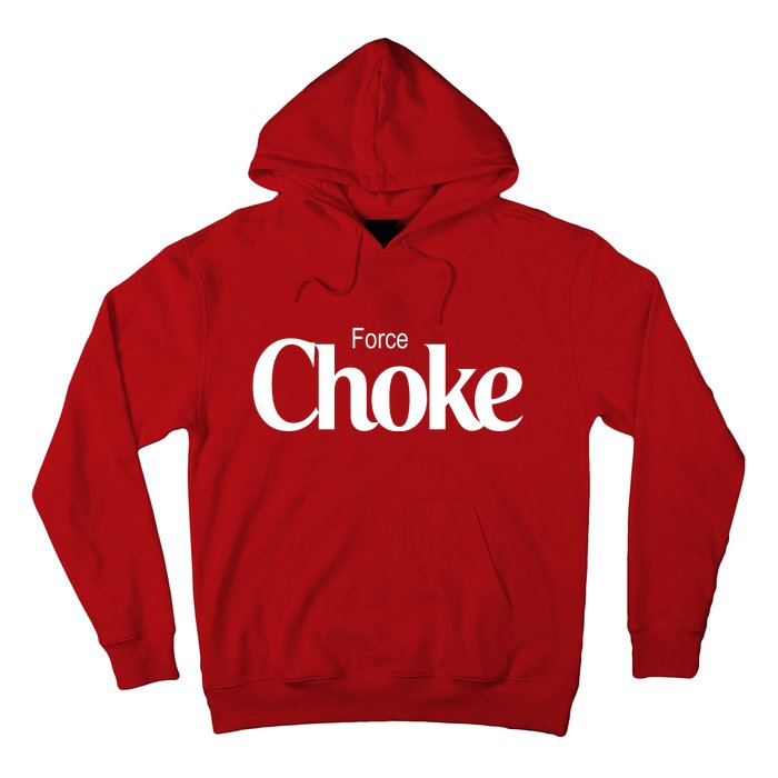 Psychic Force Choke Funny Scifi Logo Parody Hoodie