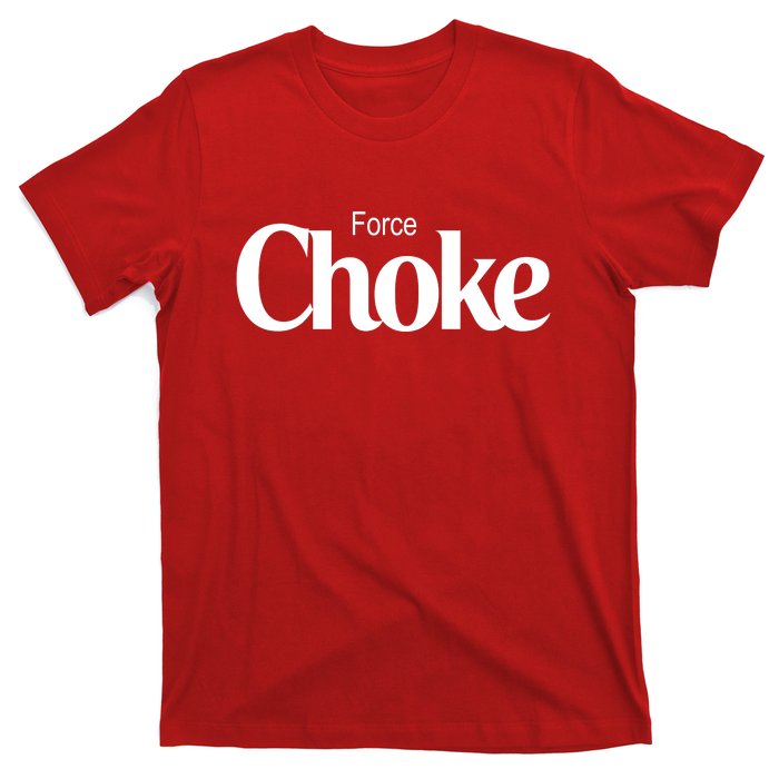 Psychic Force Choke Funny Scifi Logo Parody T-Shirt