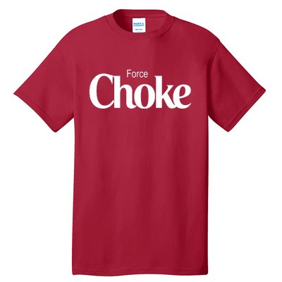 Psychic Force Choke Funny Scifi Logo Parody Tall T-Shirt