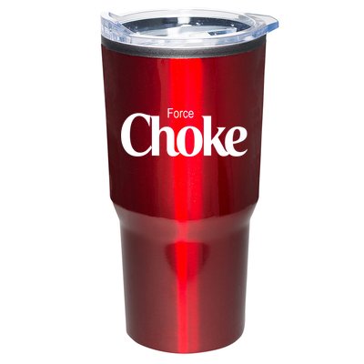 Psychic Force Choke Funny Scifi Logo Parody Tumbler