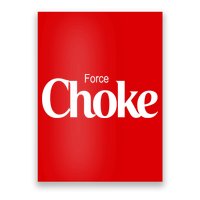 Psychic Force Choke Funny Scifi Logo Parody Poster