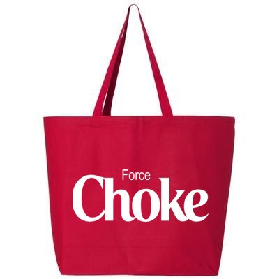 Psychic Force Choke Funny Scifi Logo Parody 25L Jumbo Tote