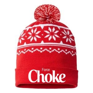 Psychic Force Choke Funny Scifi Logo Parody USA-Made Snowflake Beanie