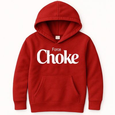 Psychic Force Choke Funny Scifi Logo Parody Kids Hoodie