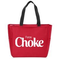 Psychic Force Choke Funny Scifi Logo Parody Zip Tote Bag