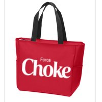 Psychic Force Choke Funny Scifi Logo Parody Zip Tote Bag