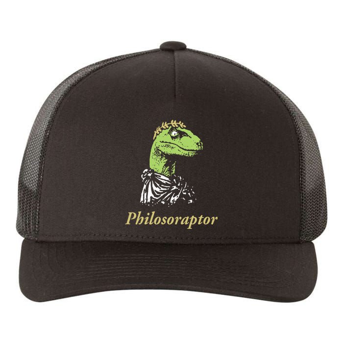 Philosoraptor Funny Cute Gift Yupoong Adult 5-Panel Trucker Hat