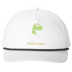 Philosoraptor Funny Cute Gift Snapback Five-Panel Rope Hat