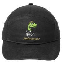 Philosoraptor Funny Cute Gift 7-Panel Snapback Hat