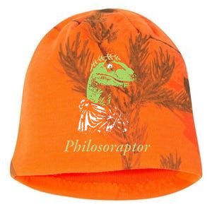 Philosoraptor Funny Cute Gift Kati - Camo Knit Beanie