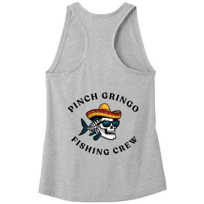 Pinchegringo Fishing Crew Ladies PosiCharge Tri-Blend Wicking Tank