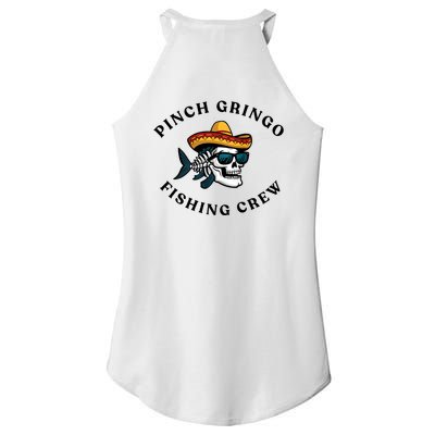 Pinchegringo Fishing Crew Women's Perfect Tri Rocker Tank
