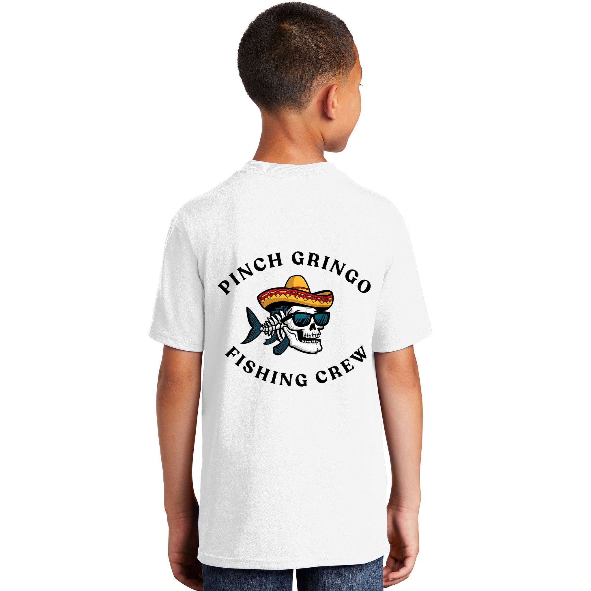 Pinchegringo Fishing Crew Kids T-Shirt