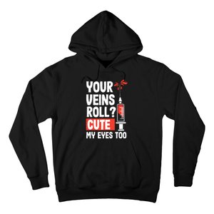 Phlebotomist Funny Cute Phlebotomy Technician Nurse RN Hoodie