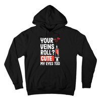 Phlebotomist Funny Cute Phlebotomy Technician Nurse RN Hoodie