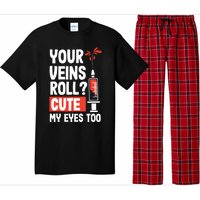 Phlebotomist Funny Cute Phlebotomy Technician Nurse RN Pajama Set