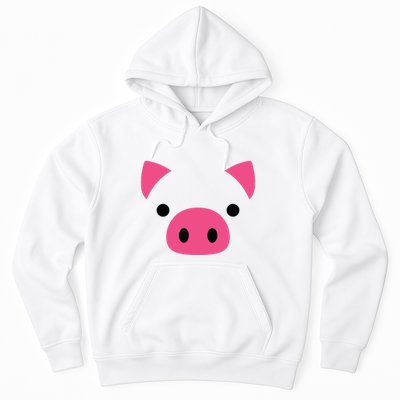 Pig Face Costume Funny Halloween Hoodie