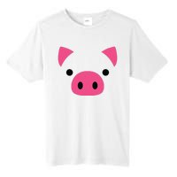 Pig Face Costume Funny Halloween Tall Fusion ChromaSoft Performance T-Shirt