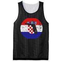 Proud Floridian Croatian From Florida Croatia Home Pride Mesh Reversible Basketball Jersey Tank