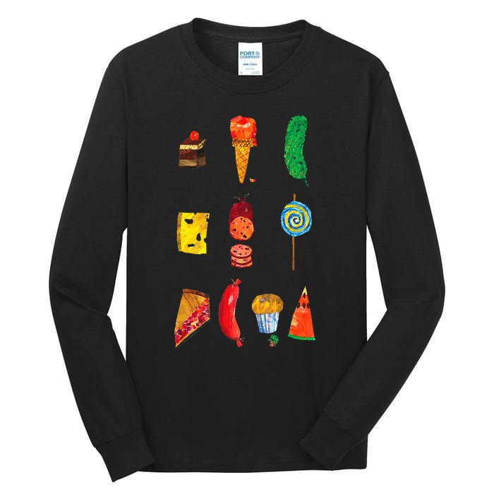 Party Food Caterpillar Tall Long Sleeve T-Shirt