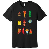 Party Food Caterpillar Premium T-Shirt