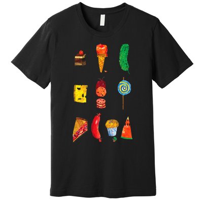 Party Food Caterpillar Premium T-Shirt