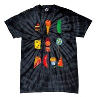 Party Food Caterpillar Tie-Dye T-Shirt