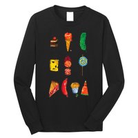 Party Food Caterpillar Long Sleeve Shirt