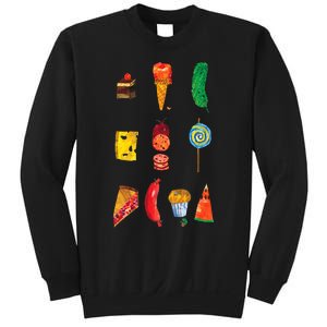 Party Food Caterpillar Sweatshirt