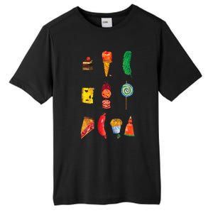 Party Food Caterpillar Tall Fusion ChromaSoft Performance T-Shirt