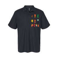 Party Food Caterpillar Softstyle Adult Sport Polo