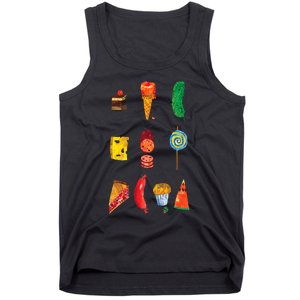 Party Food Caterpillar Tank Top