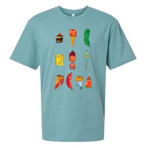 Party Food Caterpillar Sueded Cloud Jersey T-Shirt