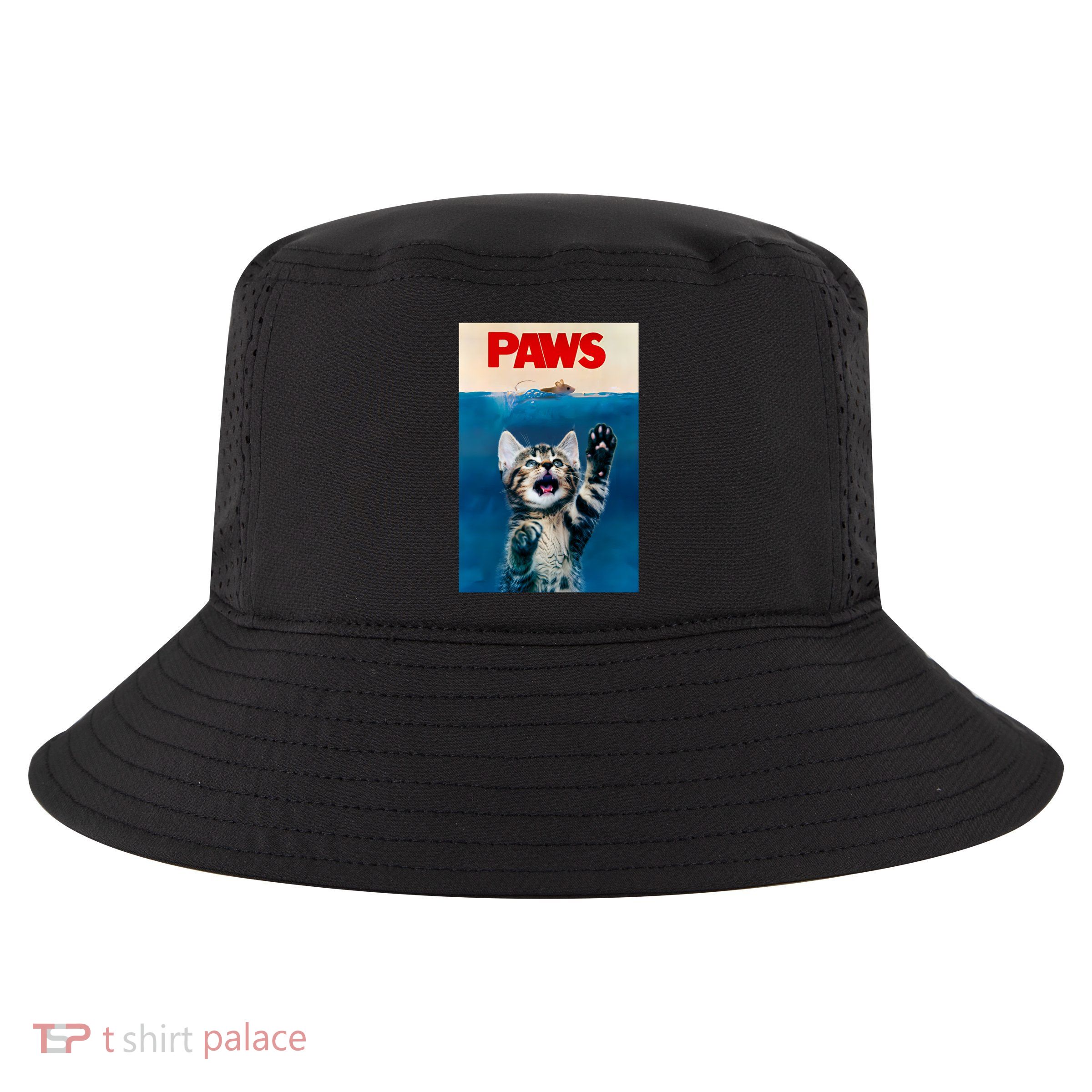 Paws Funny Cat Parody Cat Lover Gift Kitten Shark Mouse Meow Cool Comfort Performance Bucket Hat