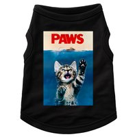 Paws Funny Cat Parody Cat Lover Gift Kitten Shark Mouse Meow Doggie Tank