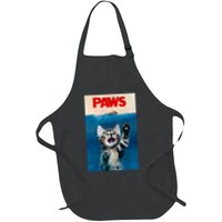 Paws Funny Cat Parody Cat Lover Gift Kitten Shark Mouse Meow Apron