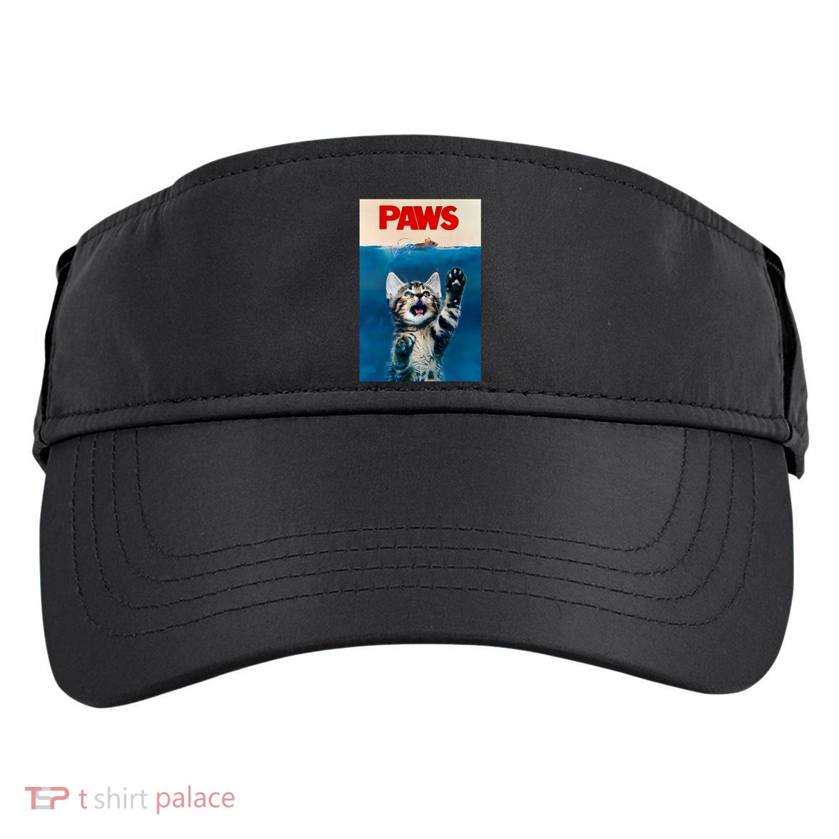 Paws Funny Cat Parody Cat Lover Gift Kitten Shark Mouse Meow Adult Drive Performance Visor