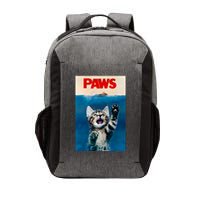 Paws Funny Cat Parody Cat Lover Gift Kitten Shark Mouse Meow Vector Backpack
