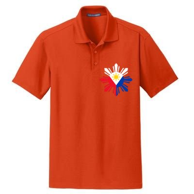 Philippine Flag Cool Gift Pinoy Flag Filipino Funny Gift Pinoy Sun Dry Zone Grid Polo