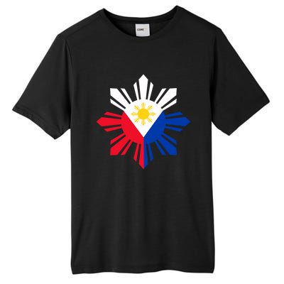 Philippine Flag Cool Gift Pinoy Flag Filipino Funny Gift Pinoy Sun Tall Fusion ChromaSoft Performance T-Shirt