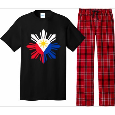 Philippine Flag Cool Gift Pinoy Flag Filipino Funny Gift Pinoy Sun Pajama Set