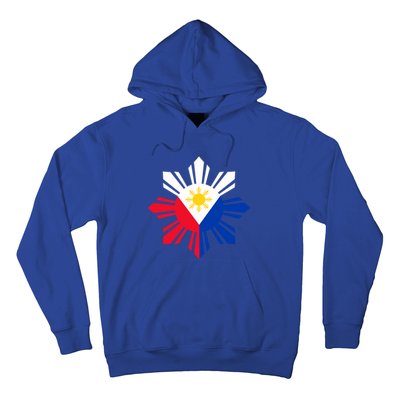 Philippine Flag Cool Gift Pinoy Flag Filipino Funny Gift Pinoy Sun Hoodie